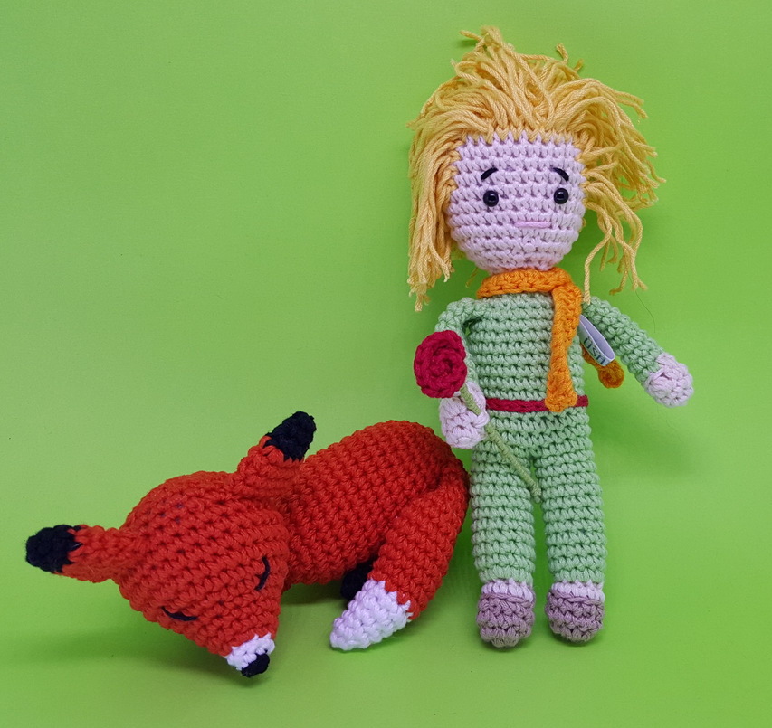 El Principito + flor y el zorrito